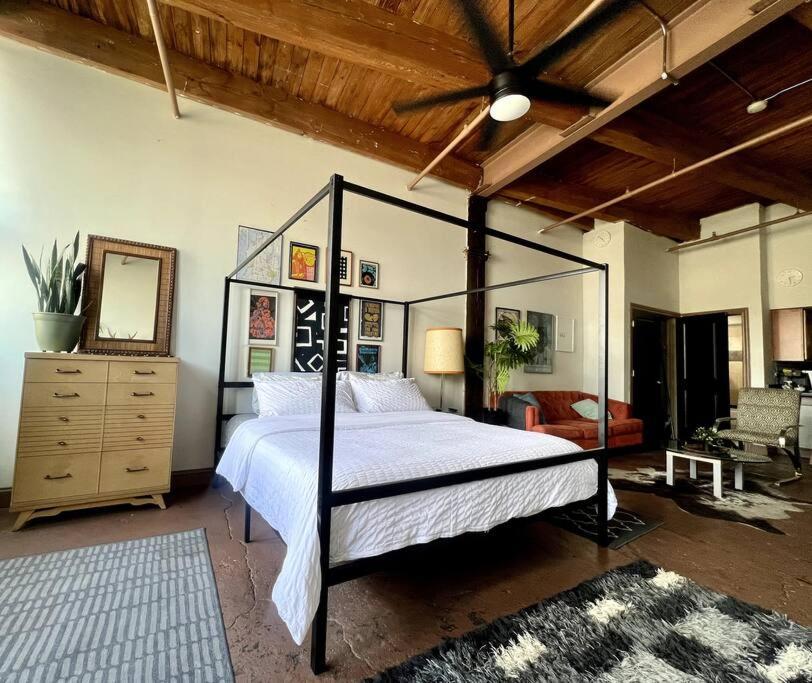 420 Friendly Boho Loft Downtown King Suite Free Parking 底特律 外观 照片
